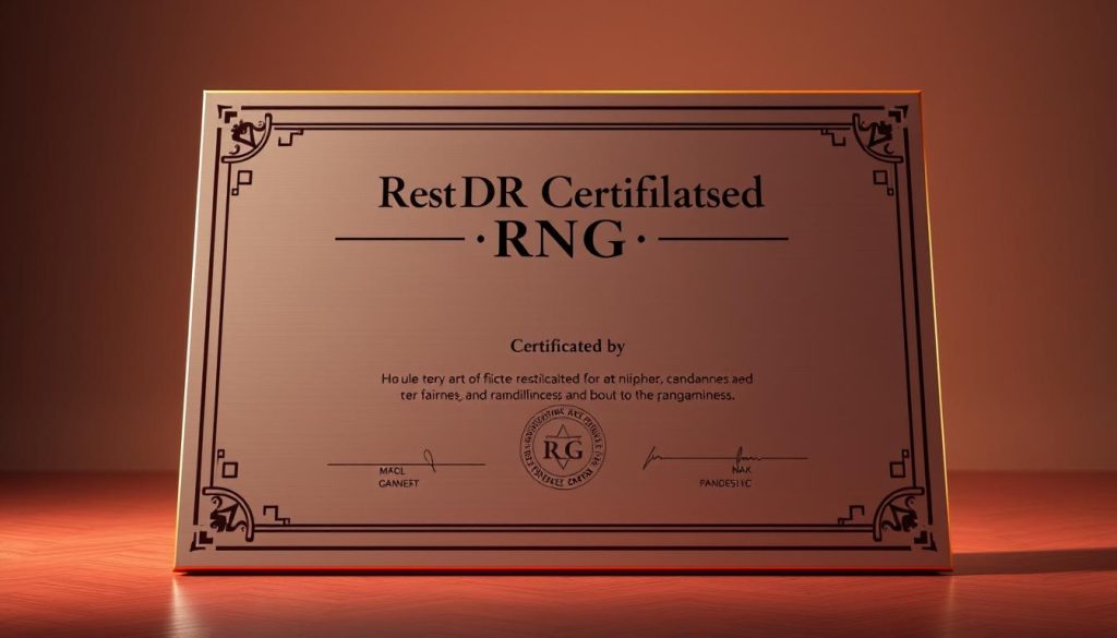 RNG certification