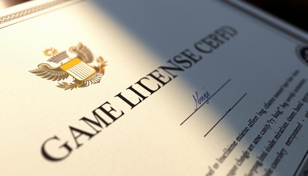 ใบอนุญาตเกม